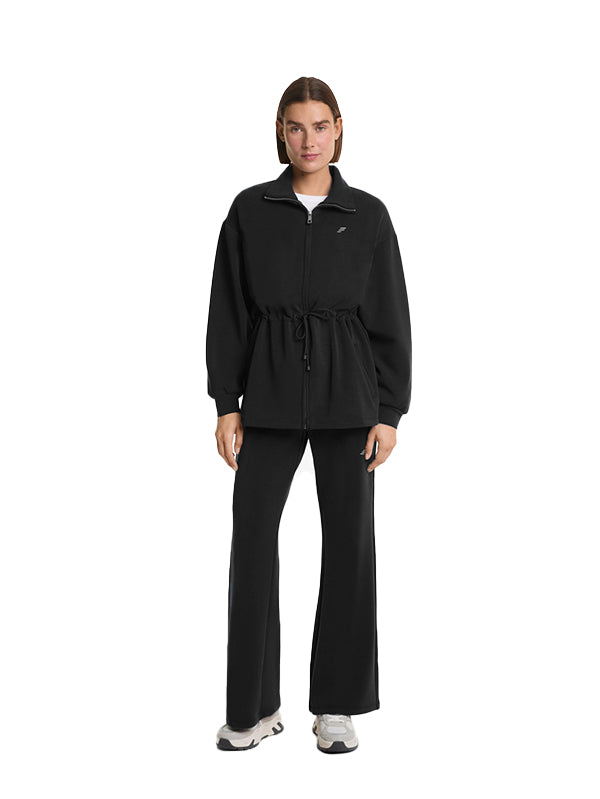 Set wide leg pant with jacket