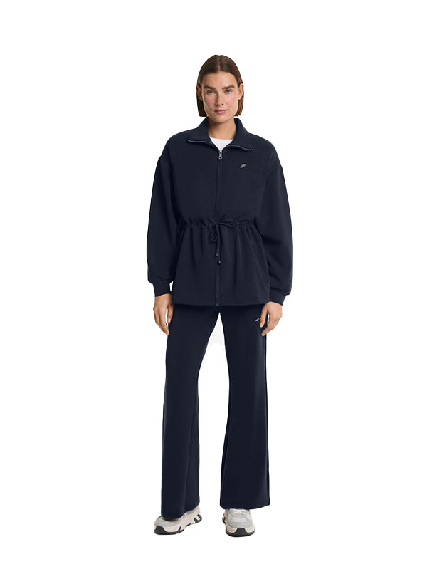 Set wide leg pant with jacket