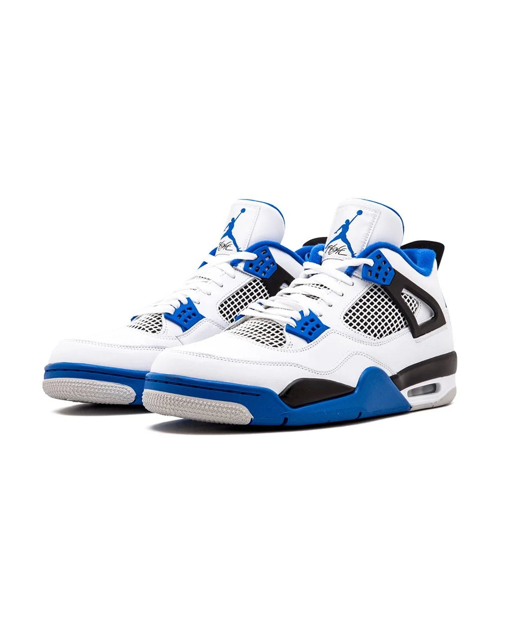 K-Jordan 4 "Motorsports White/Blue"