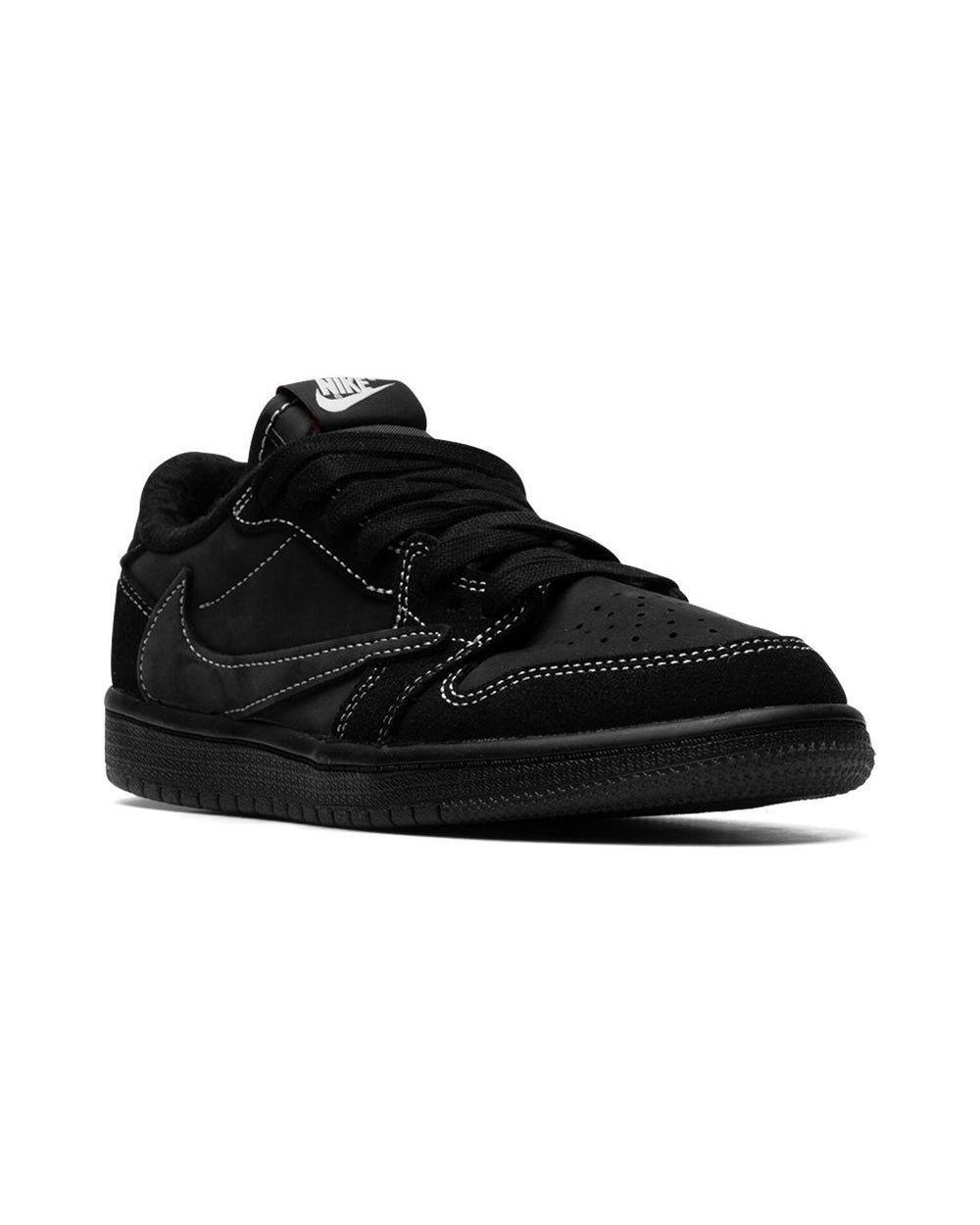 KIDS-Travis Scott Air Jordan 1 Low OG "Black Phantom"