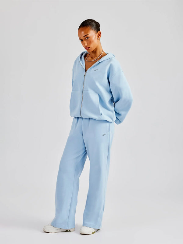 Set wide leg pant with jacket