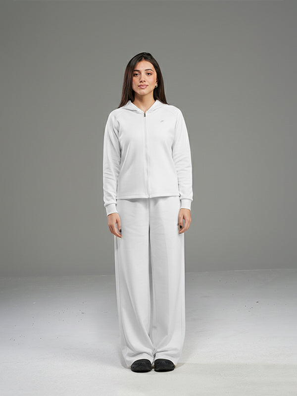 Set Jacket with Wide Leg Pant