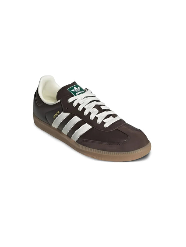 Adidas samba OG dark brown off white