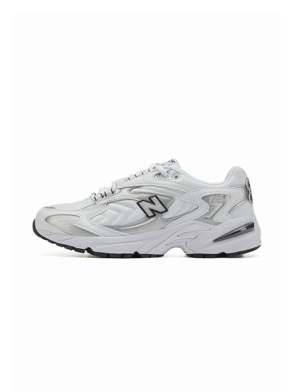 Authentic New balance 725 metalic silver white