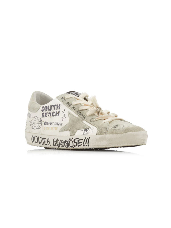 Golden goose white grey GG1007