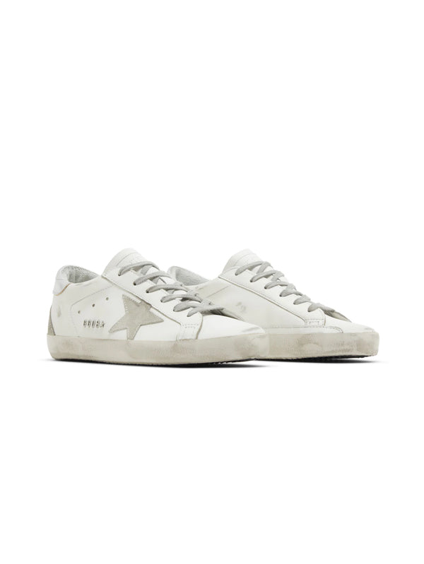 Golden goose white star grey