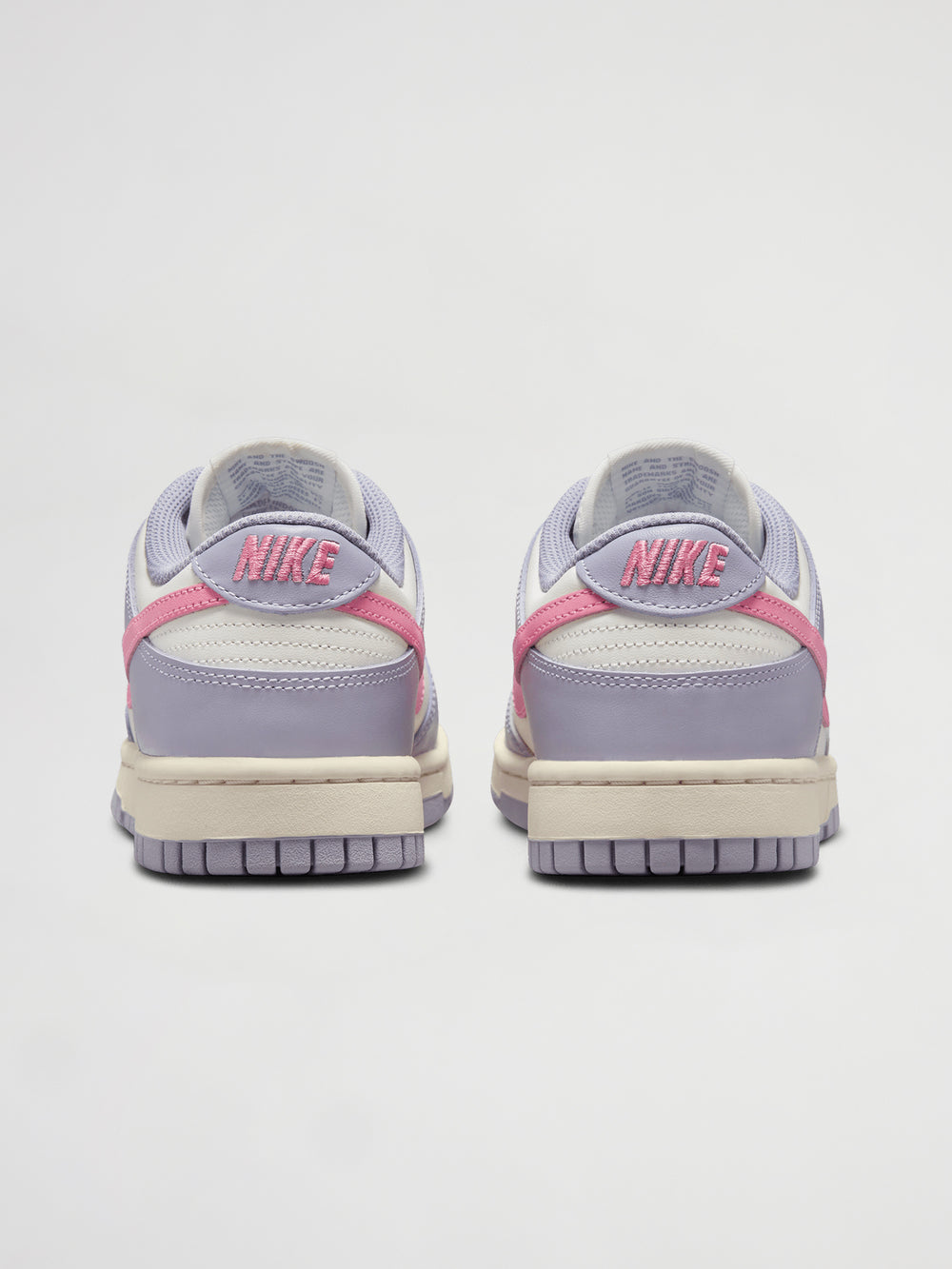 dunk low white lilac pastel
