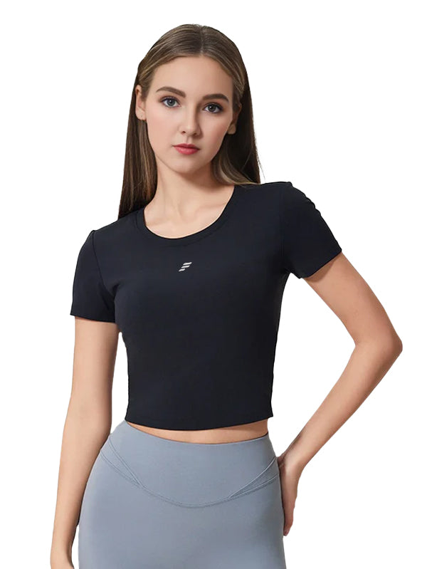 Polyester crop top