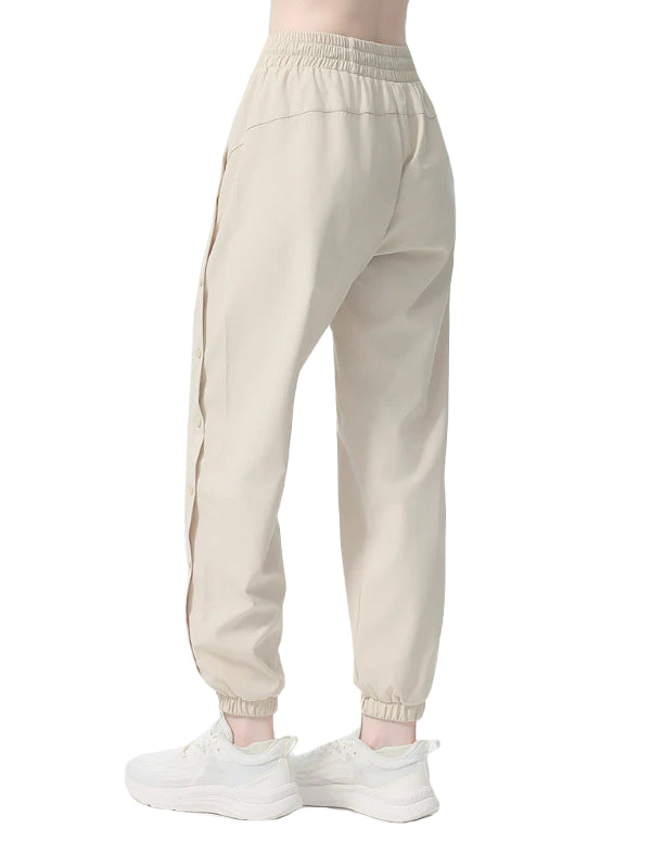 Joggers Pants With Buttons