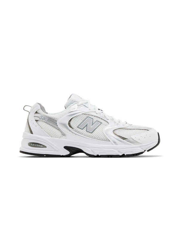 New balance 530 metallic silver