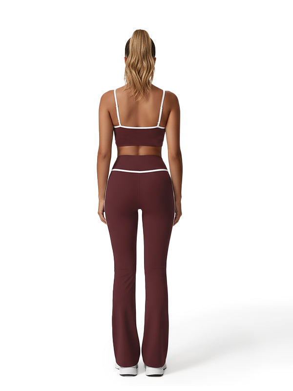 Set wide Leg Legging with sports Bras