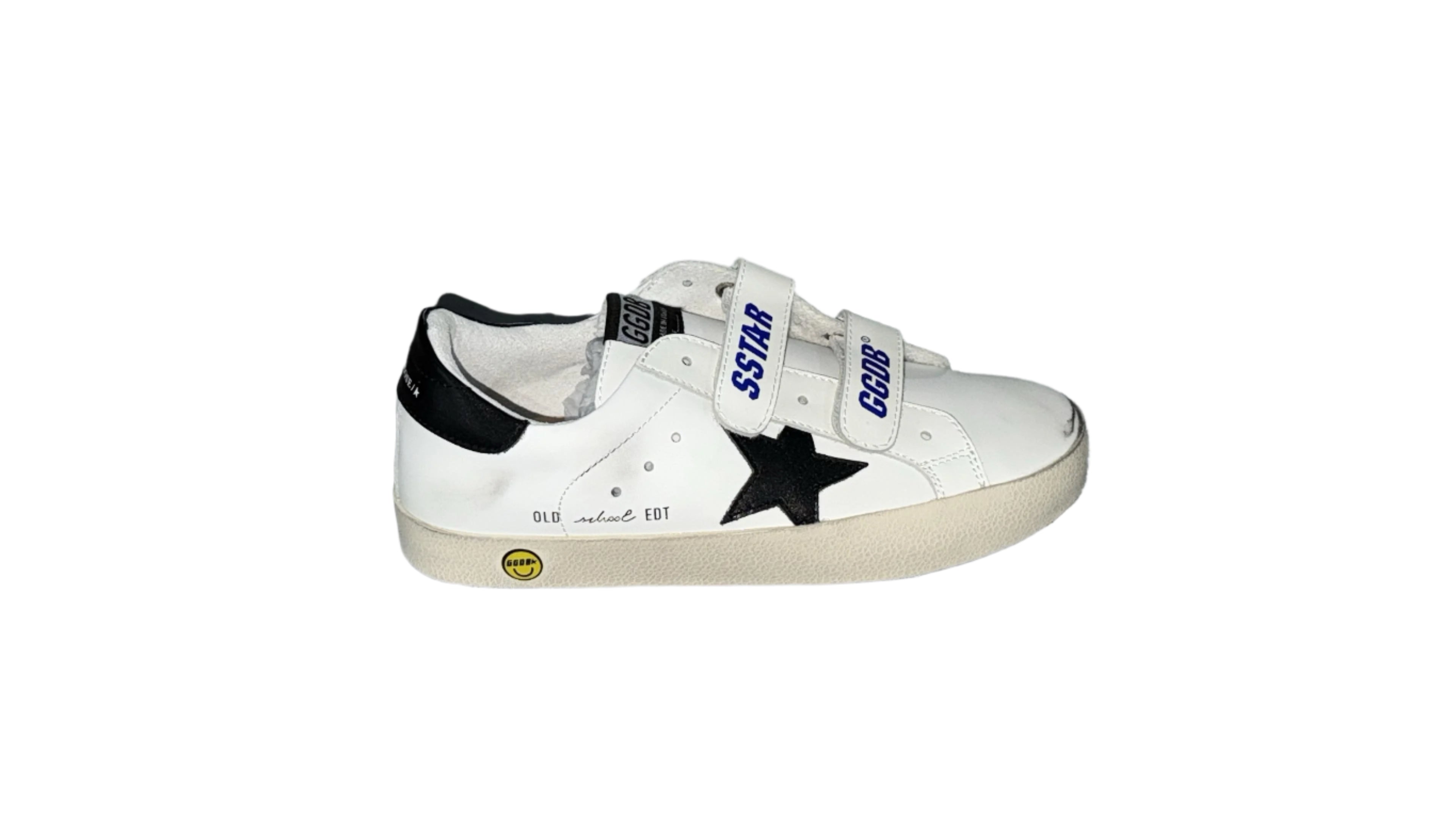 Kids Golden Goose White Blue