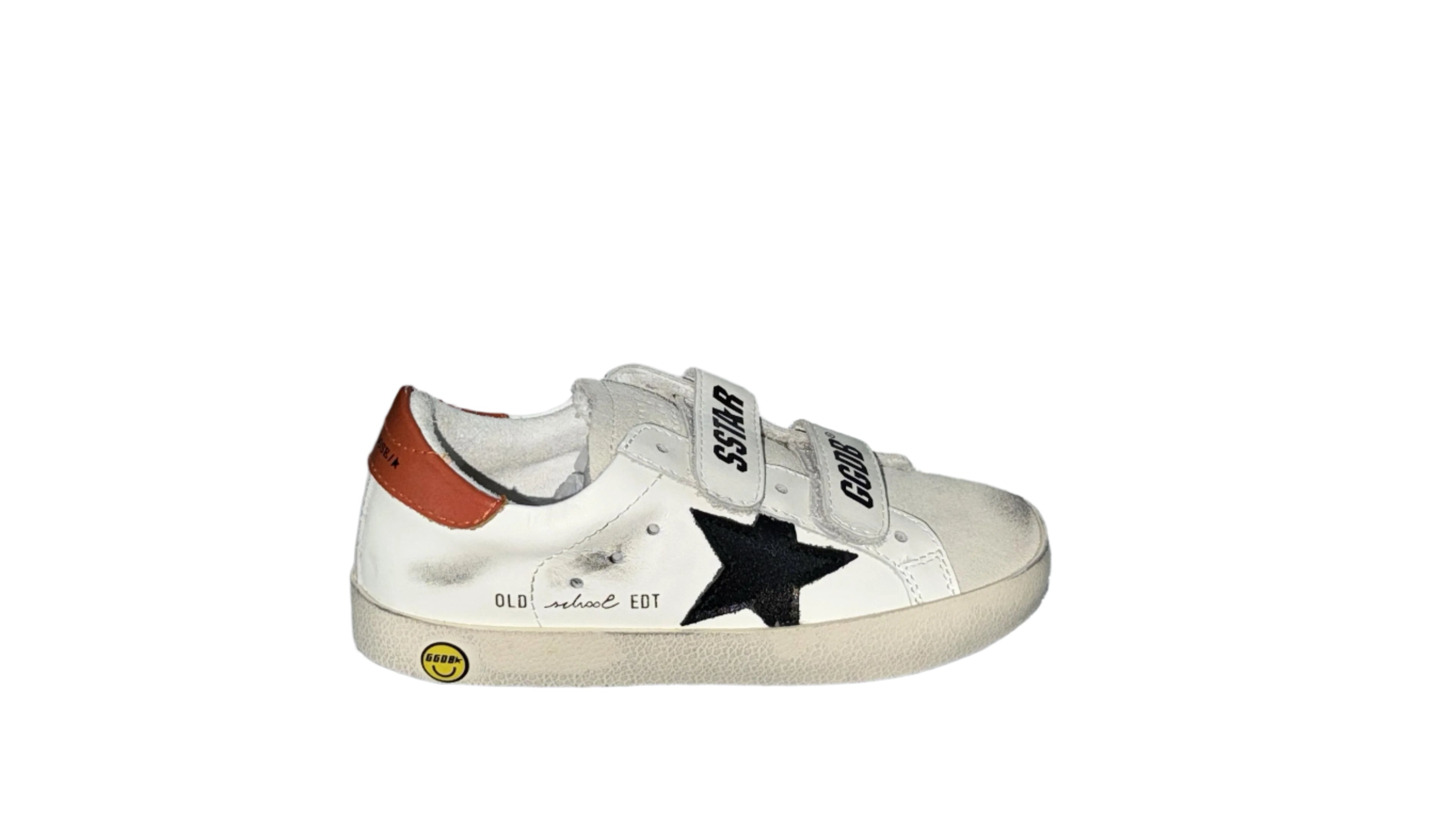 Kids Golden Goose White Orange