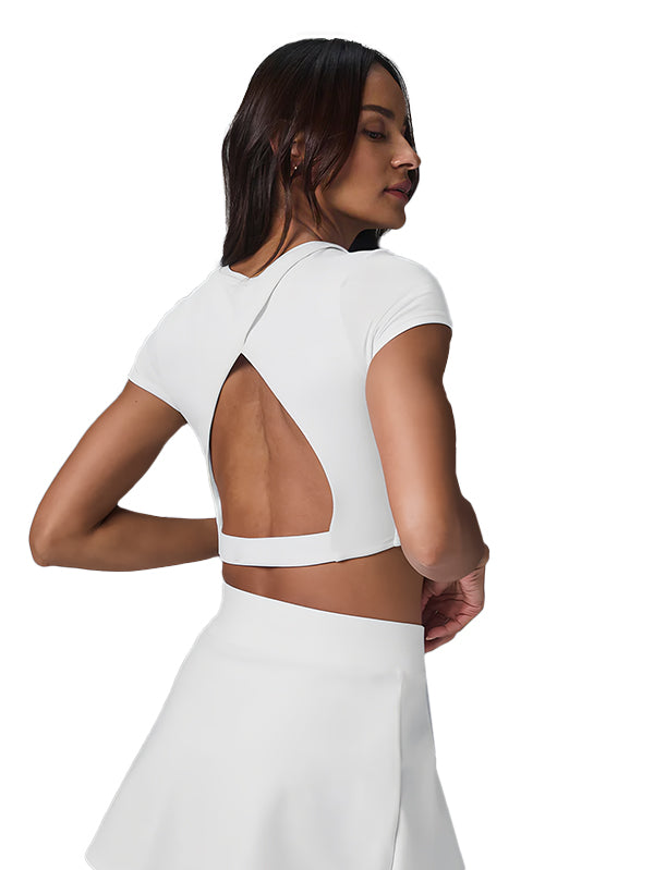 Cropped Short Sleeve