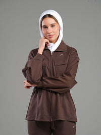 Set Long Soft Touch with Pockets and Wide Leg Pant