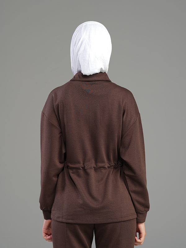 Set Long Soft Touch with Pockets and Wide Leg Pant