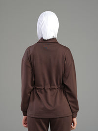 Set Long Soft Touch with Pockets and Wide Leg Pant