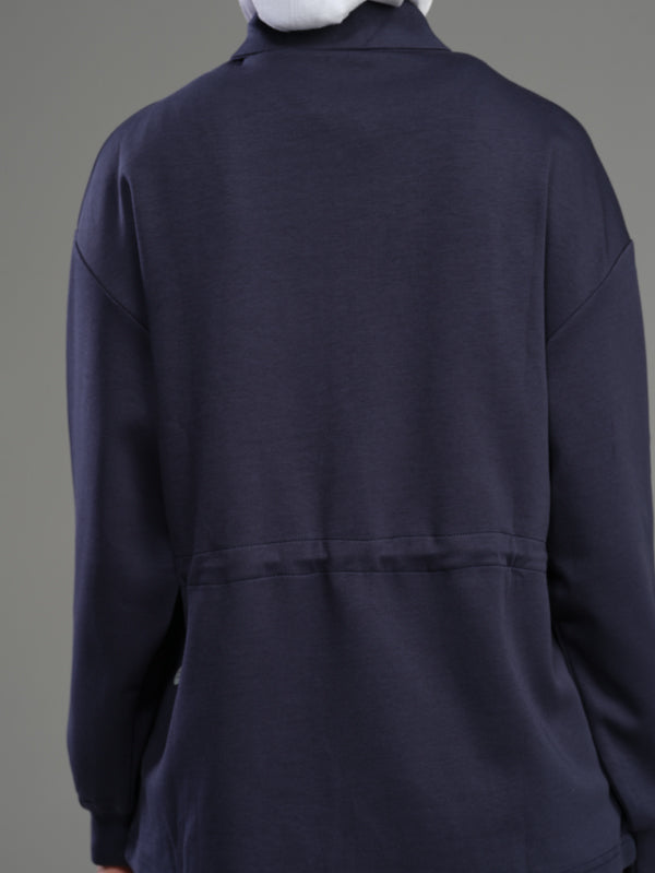 Set Long Soft Touch with Pockets and Wide Leg Pant