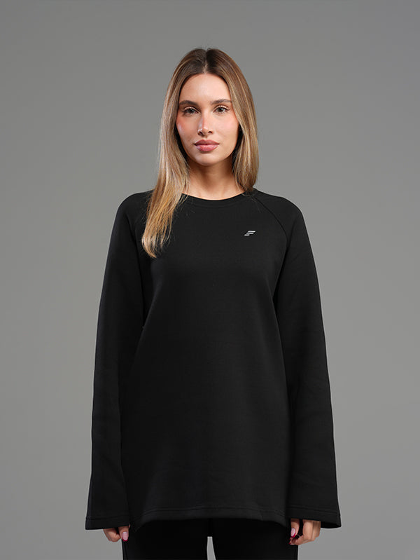 Set Long Sleeve Shirt with Wide Leg Pant