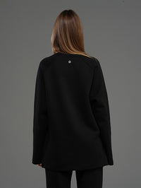 Set Long Sleeve Shirt with Wide Leg Pant