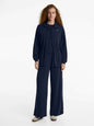 Set Long Soft Touch with Pockets and Wide Leg Pant