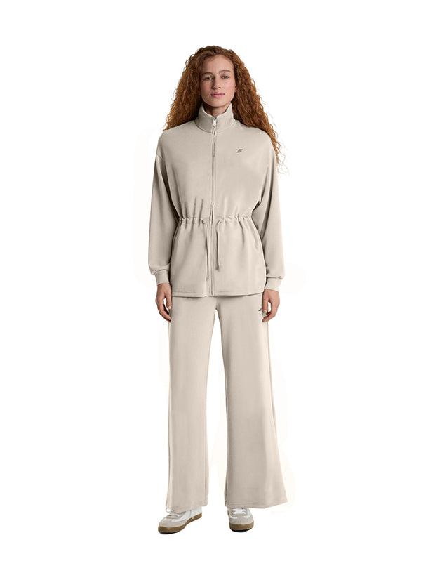 Set wide leg pant with jacket
