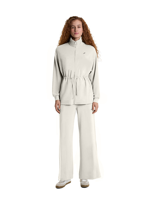 Set wide leg pant with jacket