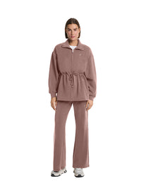 Set wide leg pant with jacket