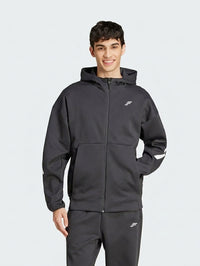 Full-Zip Hooded Track Jacket