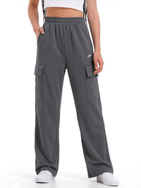 Cargo Sweatpants with Flap Pockets