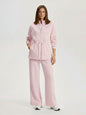 Set Long Soft Touch with Wide Leg Pant