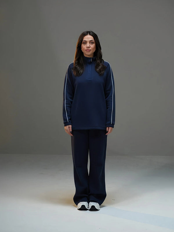 Set Wide Leg Pant and Sweatshirt