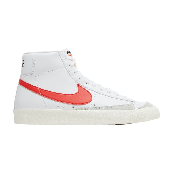 BLAZER HIGH WHITE RED