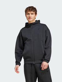 Full-Zip Hooded Track Jacket