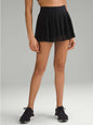 Mid-Rise Mini Tennis Skirt