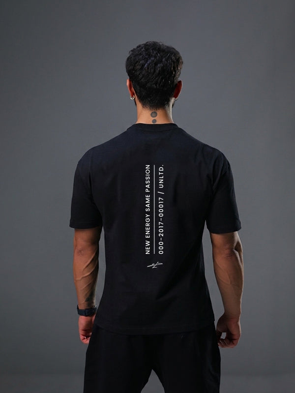 Energy & Passion Graphic Cotton T-shirt