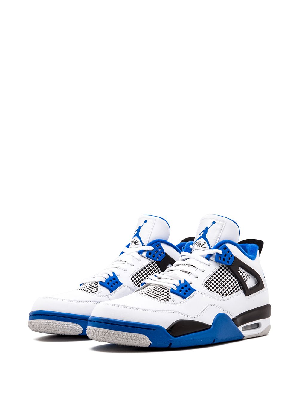 K-Jordan 4 "Motorsports White/Blue"