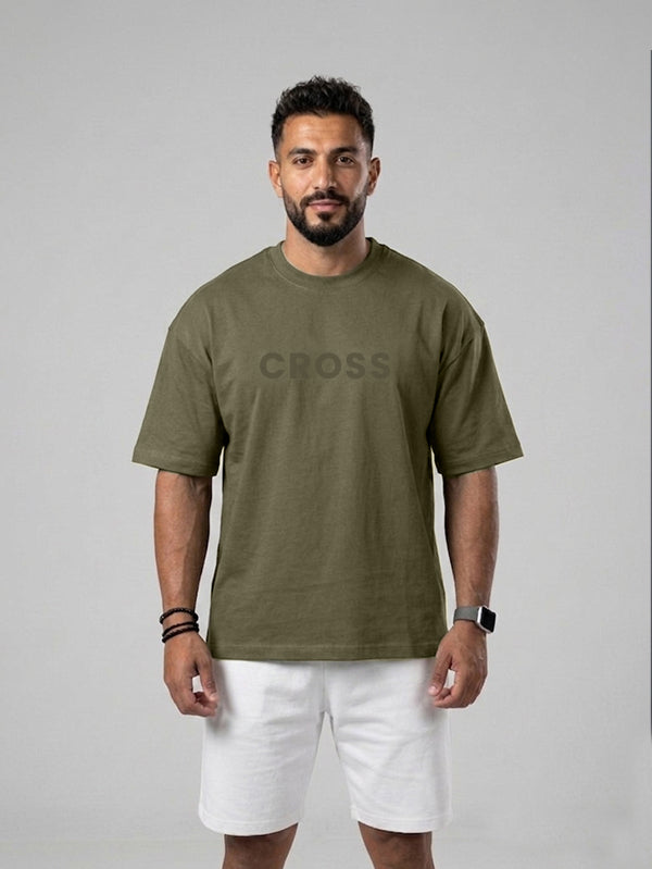 Cross Graphic Cotton T-shirt