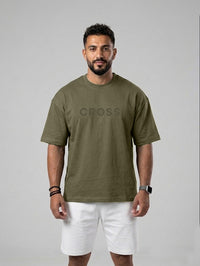 Cross Graphic Cotton T-shirt