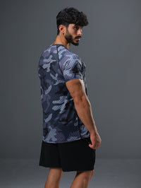 Camouflage polyester tshirt