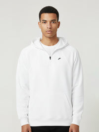 Half zip-hoodie
