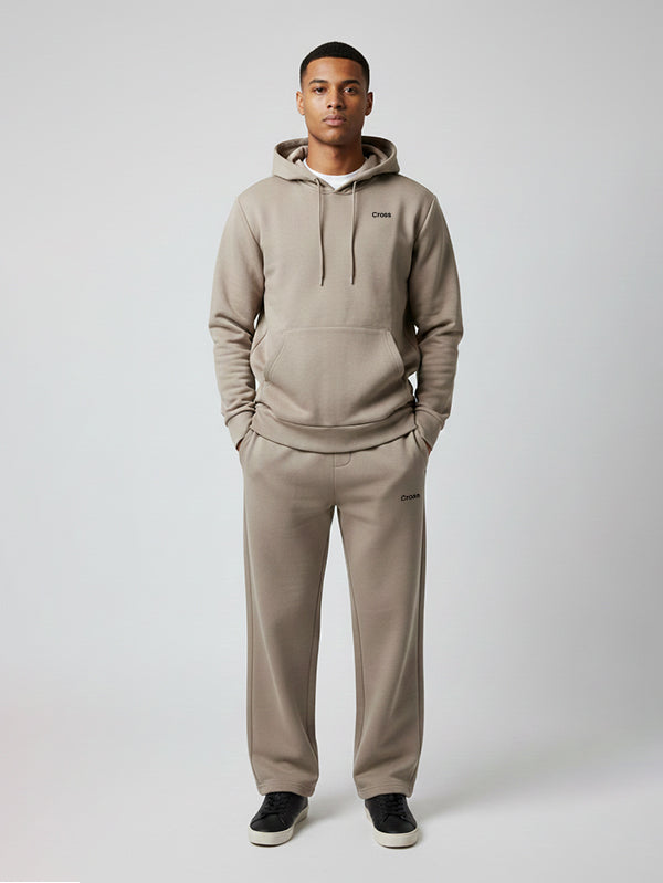Set Hoodie with Straight Pant