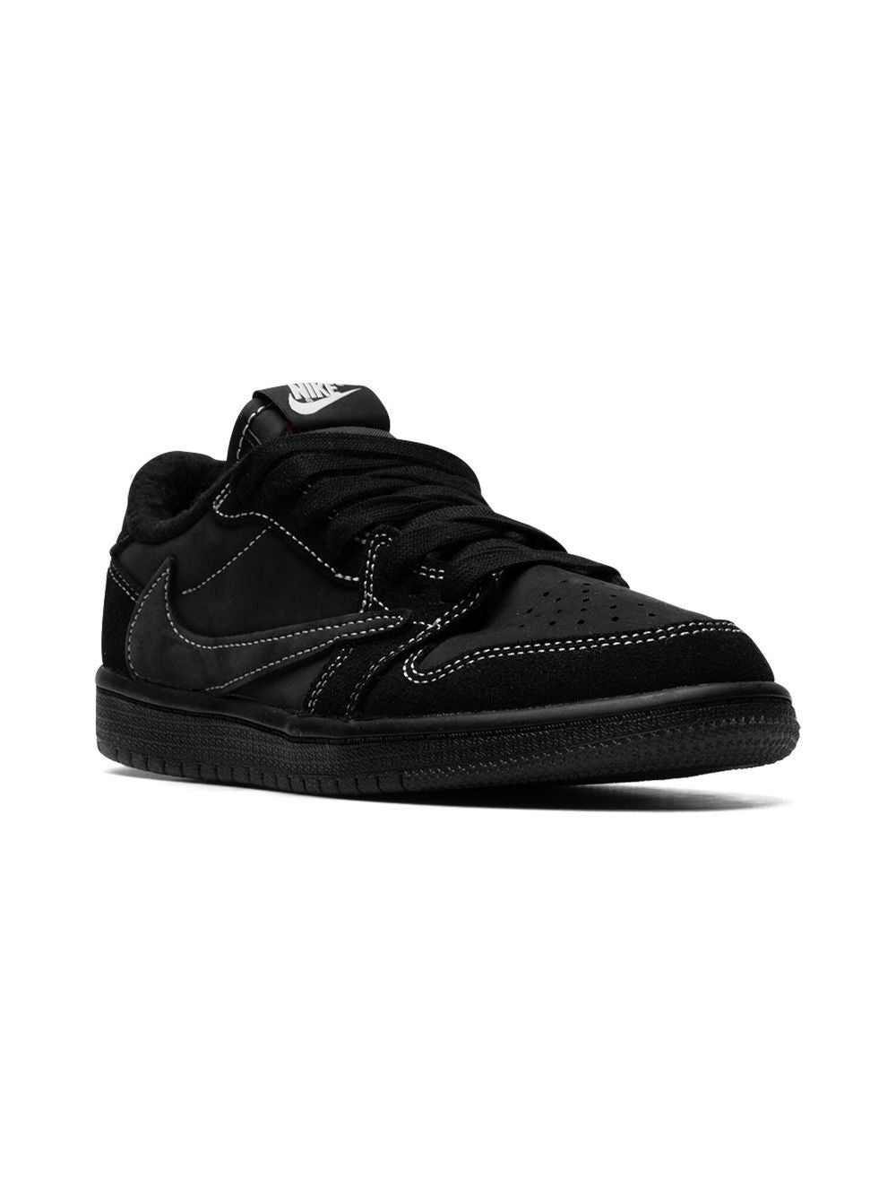 KIDS-Travis Scott Air Jordan 1 Low OG "Black Phantom"