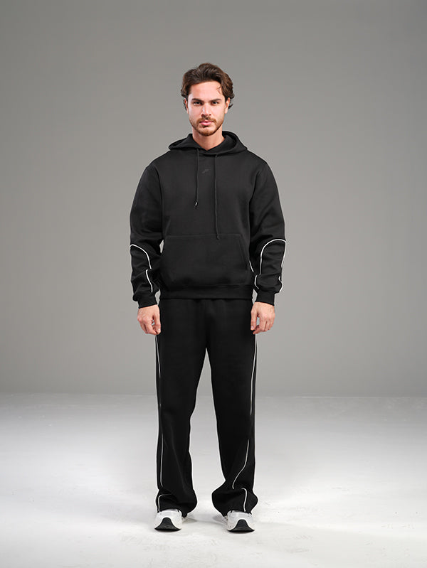Set Hoodie with Wide Leg Pant