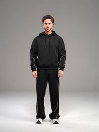 Set Hoodie with Wide Leg Pant