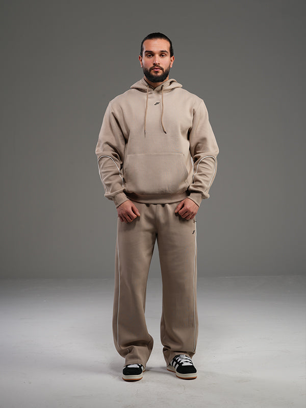 Set Hoodie with Wide Leg Pant