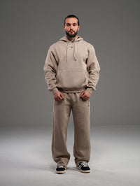 Set Hoodie with Wide Leg Pant