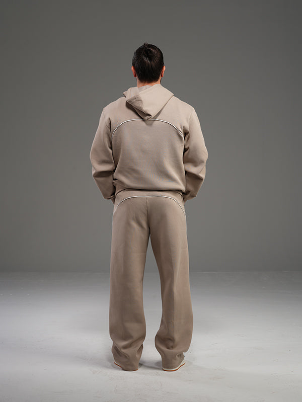 Set Hoodie with Wide Leg Pant