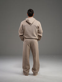 Set Hoodie with Wide Leg Pant