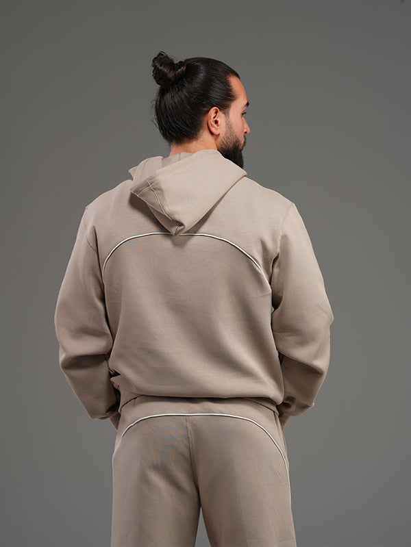 Set Hoodie with Wide Leg Pant